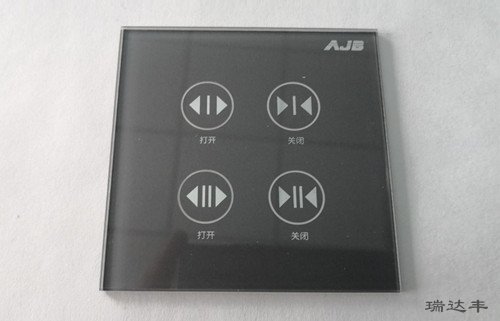 橫向拍攝電梯開(kāi)關(guān)亞克力鏡片